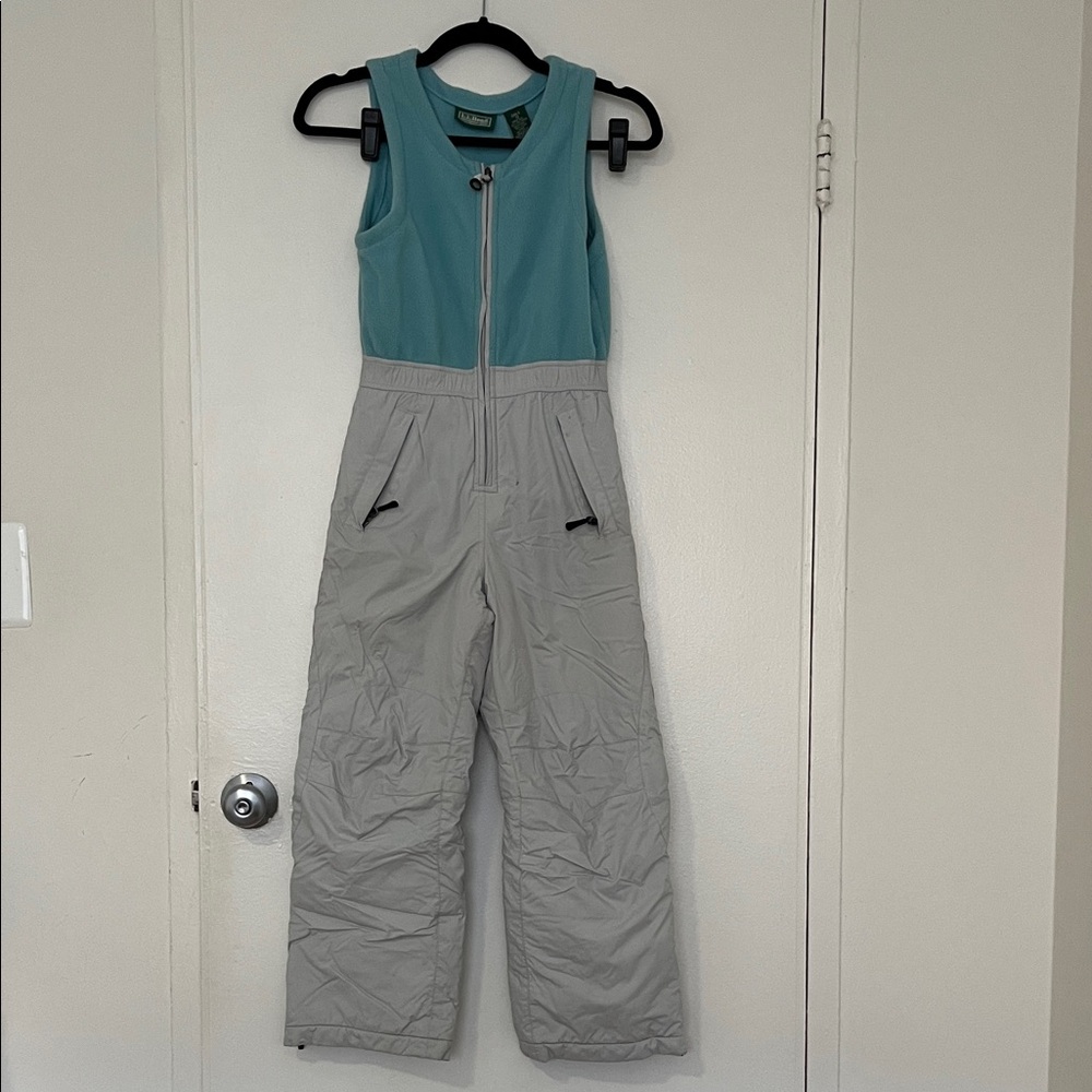 L.L. Bean Girls Blue and Gray Snow